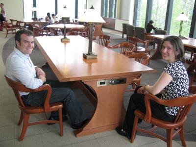 Image of Karl Minges '07 and Nichole Boisvert '09, who have each been awarded Fulbright grants for research abroad.