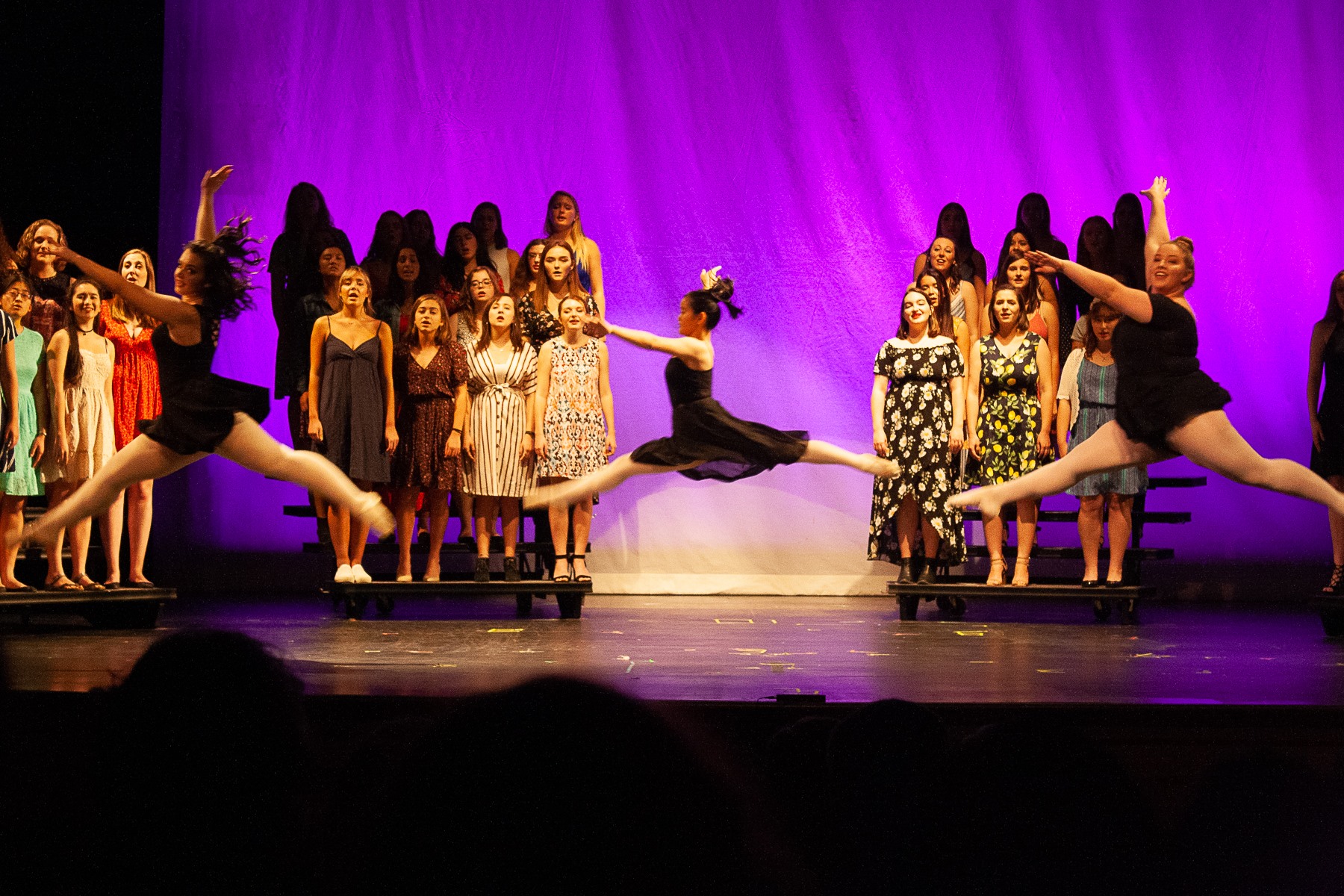Photo of Marist singers and ballet