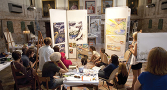 Image of a Class in the Biennale Program