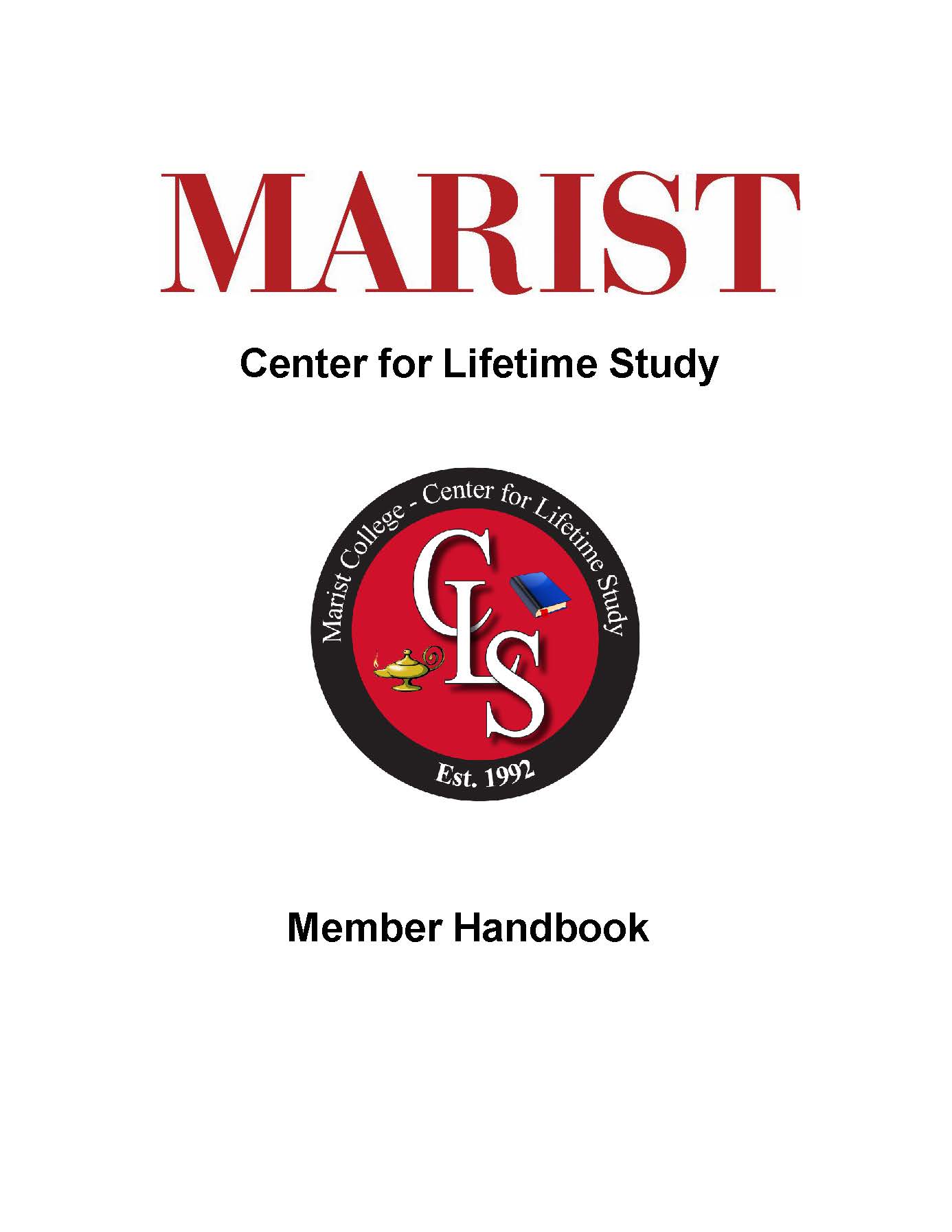 image of the cover page for the cls handbook
