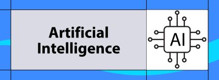 Banner image titled 'Artificial Intelligence' on blue background.