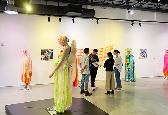 Image of The Regalian Bodies Fashion Exhibit Opening