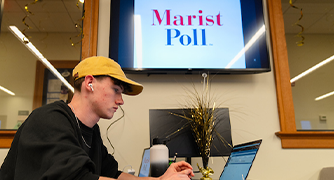 Image of Marist Poll student.