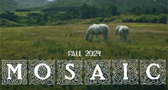 Image of the cover to Marist's Mosaic magazine.