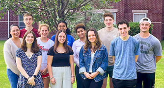 Image of Marist Albany Summer Interns.