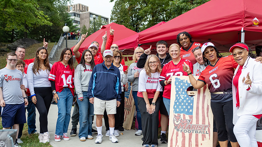 Family Weekend 2024. Photo by Benson Delaney '27/Marist University.