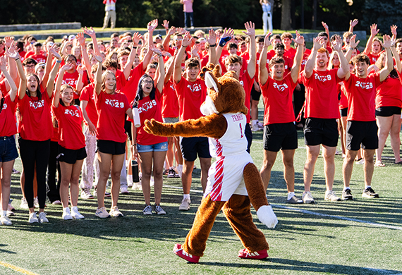 Move-In Day at Marist University. 