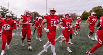 Image of Marist Football Players.