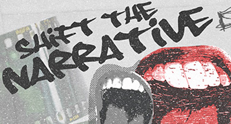 Shift the Narrative podcast logo