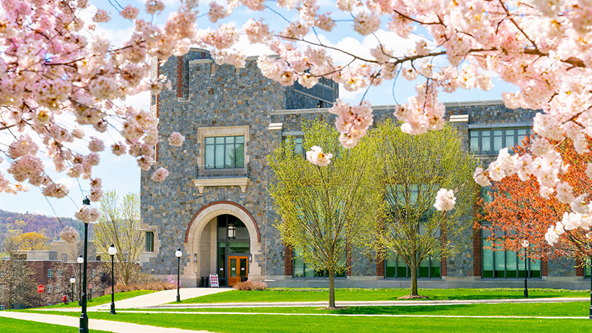 Marist University Image: The Hancock Center, completed in 2010, was designed by Robert A.M. Stern Architects. Photo by Carlo de Jesus/Marist University.