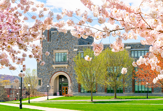 Marist University Image: The Hancock Center, completed in 2010, was designed by Robert A.M. Stern Architects. Photo by Carlo de Jesus/Marist University.