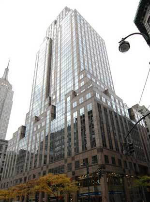 420 Fifth Avenue with Empire State building in background