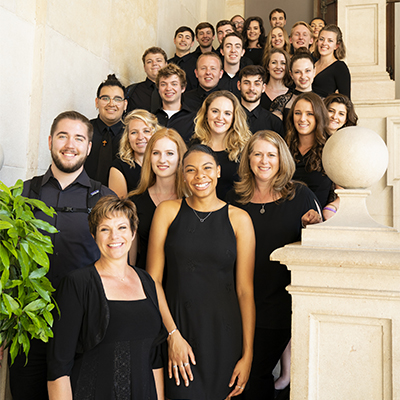 Image of Marist College choral group in Austria