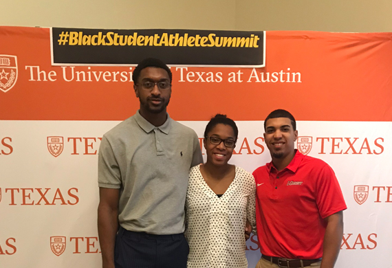 Students at Black Athlete Summit