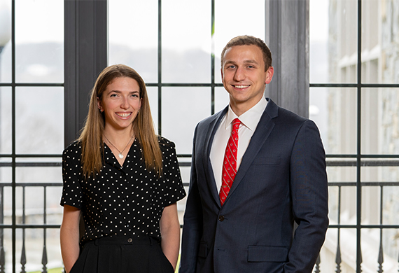 Marist Fulbright Winners, Teresa Cimino ’19 and Daniel Knoll ’19