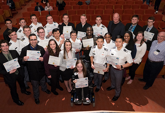 Winners at the 2018 Mid-Hudson Business Plan Competition