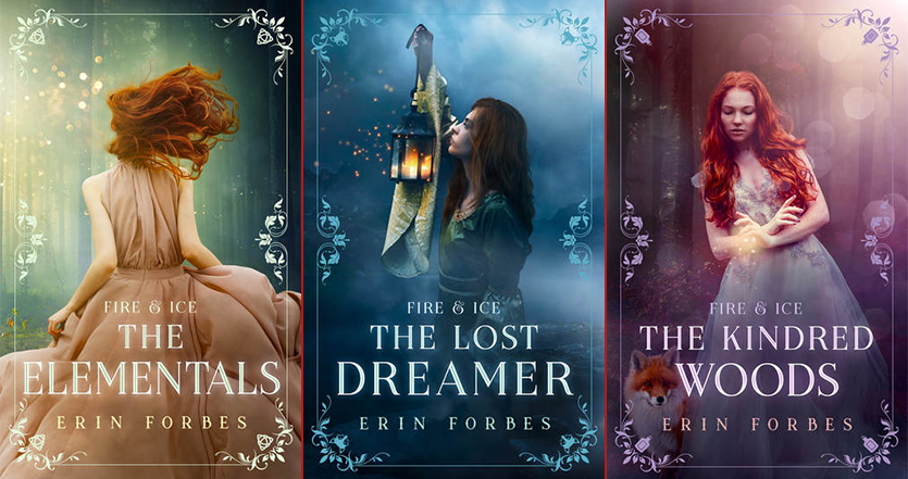 Erin Forbes fantasy series book covers