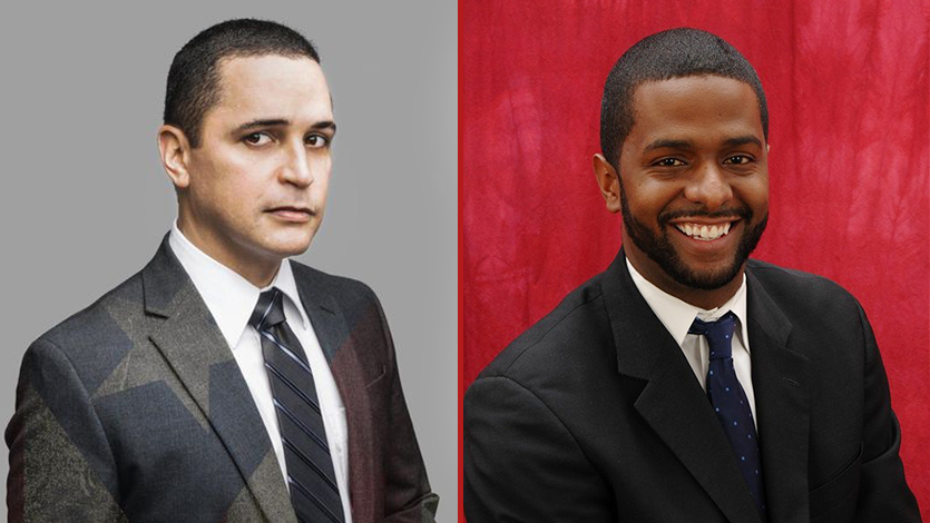 Left to Right: Javier Avila, Bakari Sellers