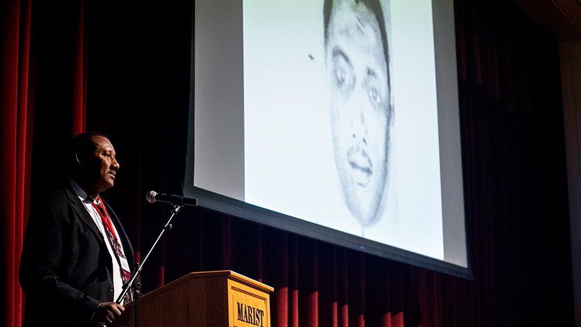 Keynote address speaker Ronald Cotton