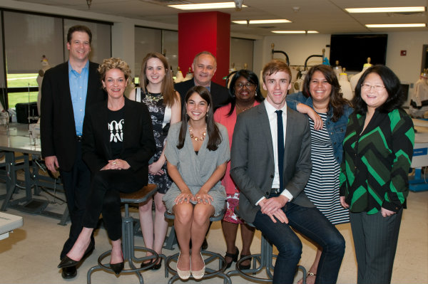 The FOLD team, Josh Baron, Melissa Halvorson, Lauren Wennell, Radley Cramer, Shalyn Baum, Dr. Reba-Anna Lee, John Scott, Kim Trentalange, and Luisa Li.