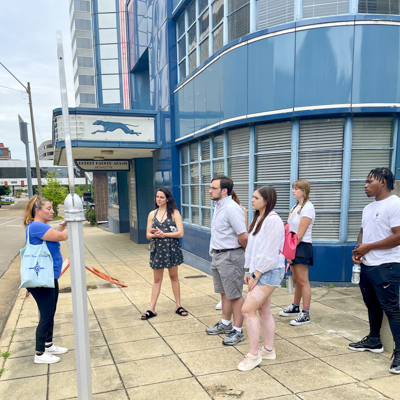 Image of Marist students on Civil Rights Trip