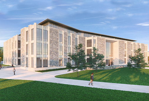 A rendering of the new Dyson Center, future home of Marist College’s School of Management