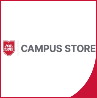 An image of Marist shield and campus store written next to it.
