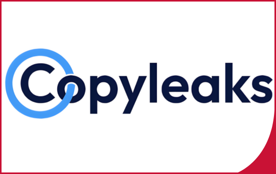 An image of Copyleaks logo.
