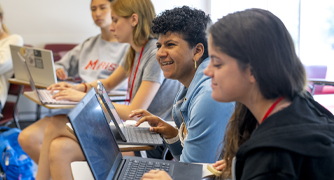 Marist University Summer Pre-College creative writing students.