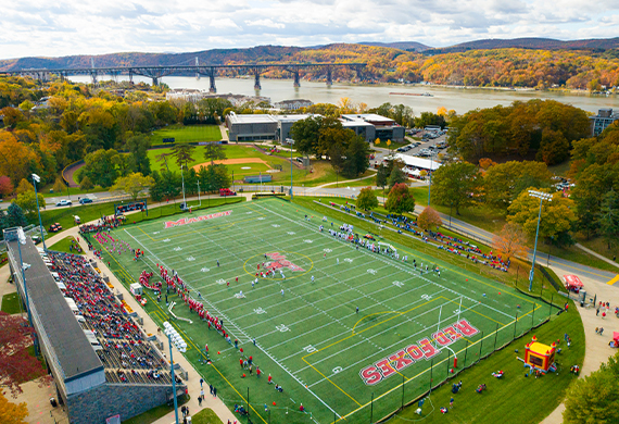 Image of Marist football field.