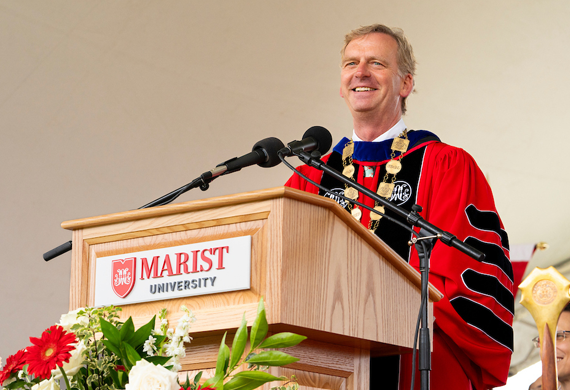 Image of Marist University President, Doctor Kevin Weinman