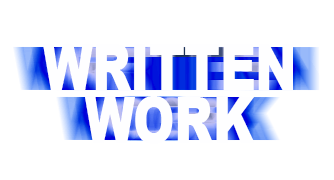 image of written work