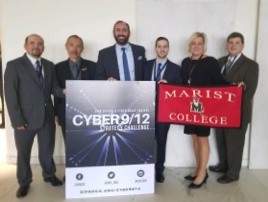 MPA students at the Cyber 9/12 event