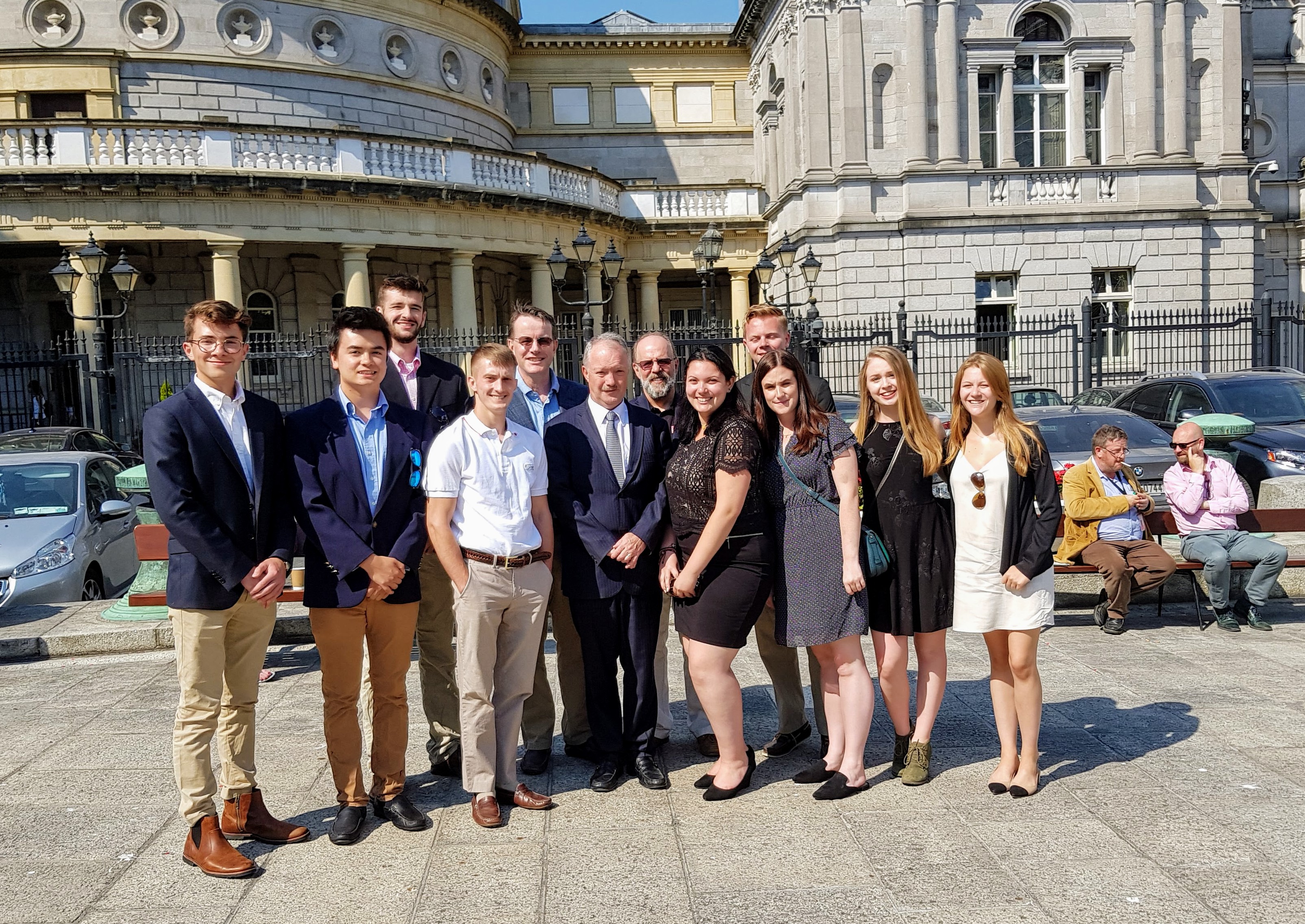 Photo of Management Students in Ireland