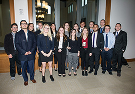 Students at Northeast Regional Ethics Bowl