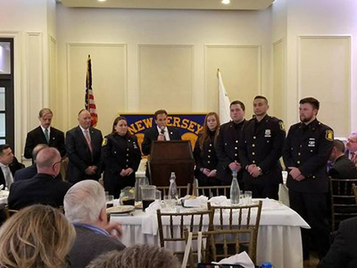 Photo of Vincent Reda at Award Ceremony