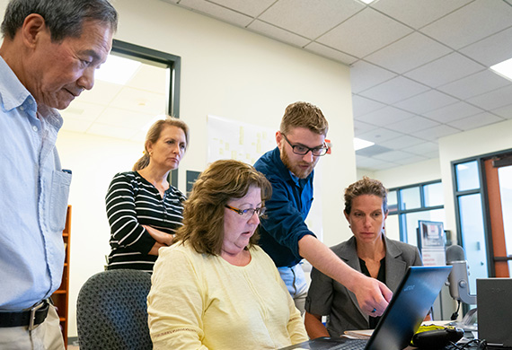 Business Analytics Major with Business Analytics Faculty