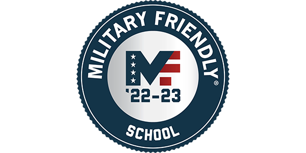 An image of military friendly school logo.