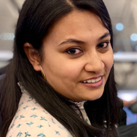 image of sristi shredtha, graduate of ms in information management.