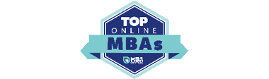 Image of Top Online MBA badge.
