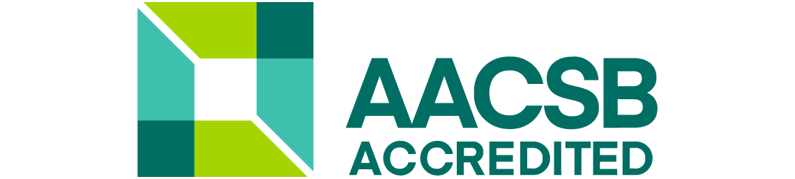 Image of AACSB logo.