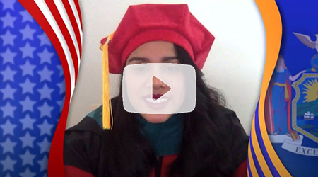 Daleska Cassiani, Excellence in Graduate Studies -The 75th Commencement Exercises of Marist College