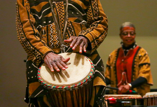 An image of black history month event