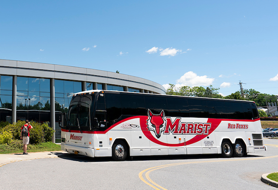 image of marist coach bus