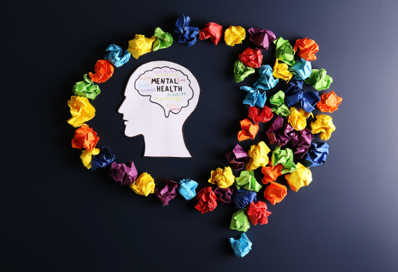 Image of a head and brain representing 