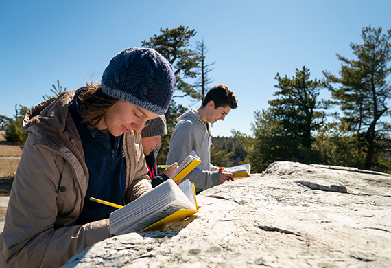 Image of Marist Environmental Science students