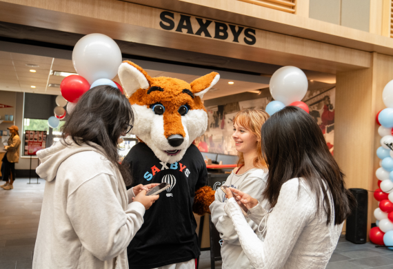 Frankie at Saxbys