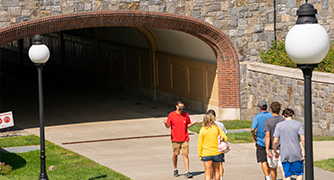 Image of a campus tour