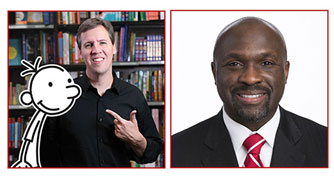 Image of Jeff Kinney and Jerome Pickett