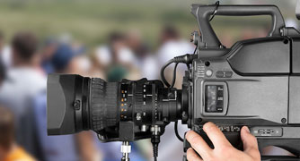 Image of a video camera.